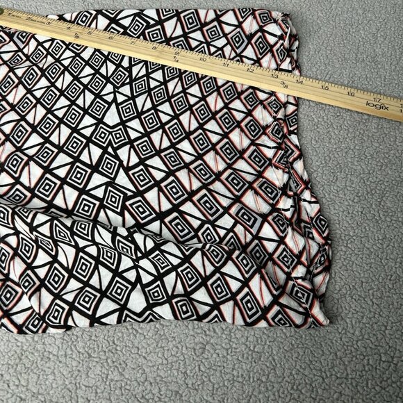 Natori Josie Kimono Robe Coverup Topper Womens Medium Wrap Geometric Rayon M - Picture 10 of 12